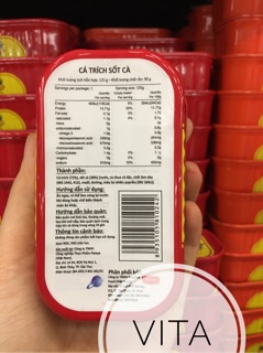 Cá trích sốt cà 125g