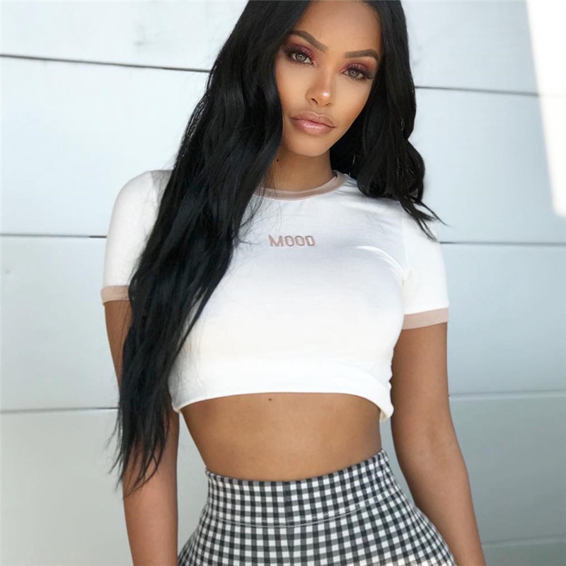 Áo Thun Tay Ngắn Cổ Tròn In Chữ Thời Trang Cá Tính