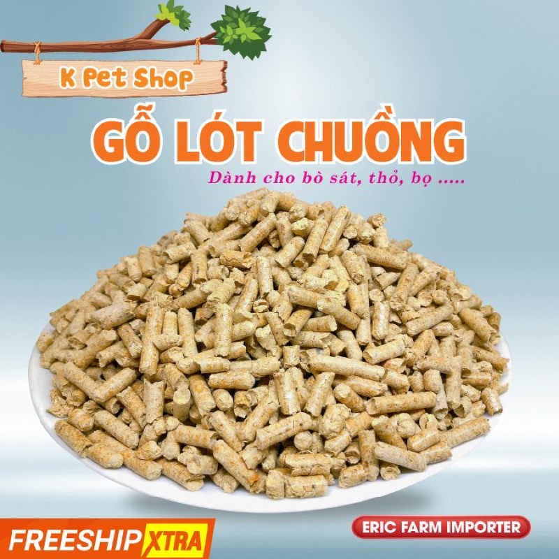 Gỗ Nén Vàng 5kg Lót Chuồng Cho Thú Cưng  FREE SHIP  Lót Chuồng Gỗ Nén 8 Ly Mèo, Thỏ, Bọ, Chinchillas, Hamster, Nhím
