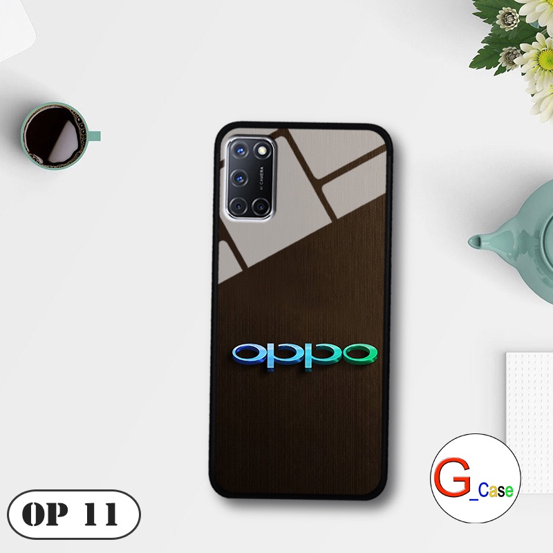 Ốp lưng Oppo A52 / A92  - in hình 3D Logo điện thoại