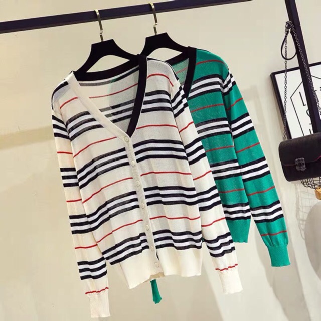 Freeship 50k - áo khoác len mỏng cá tính