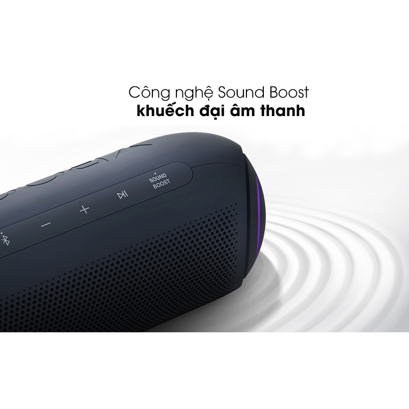 Loa Bluetooth LG Xboom Go PL7 &amp;  LG Xboom Go PL5 Xanh Đen &amp; Pin ( Like New )
