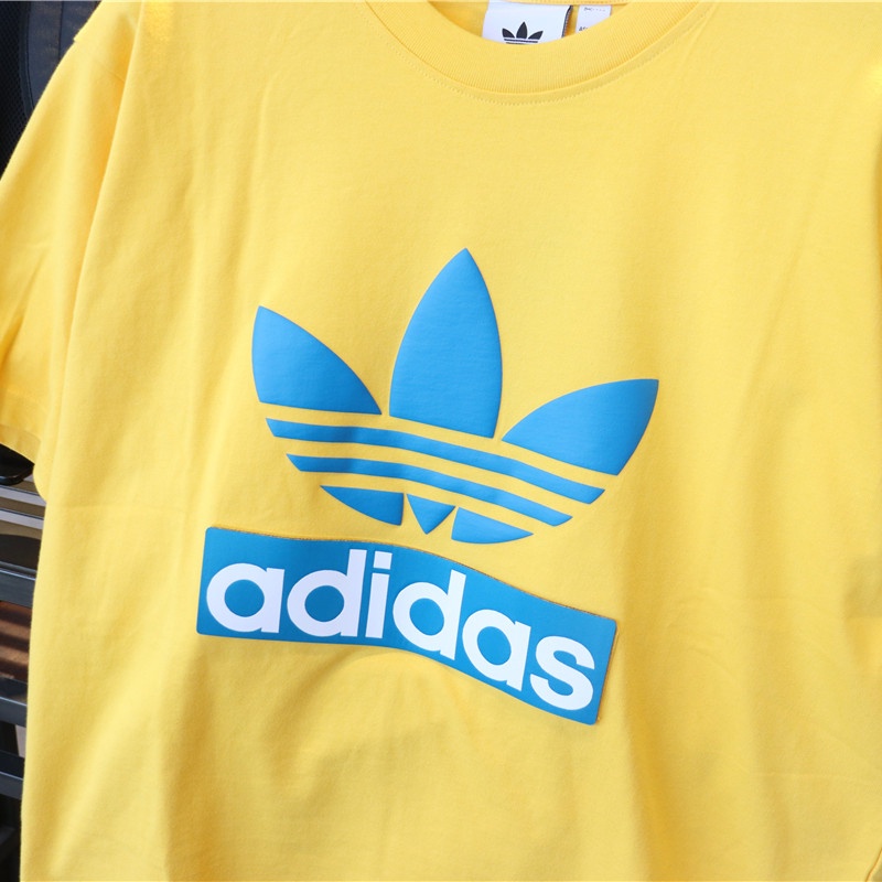 Adidas Men's ORIGINALS BIG TRFL TEE sports short-sleeved T-shirt H09345 +++ 100% Authentic Guarantee +++