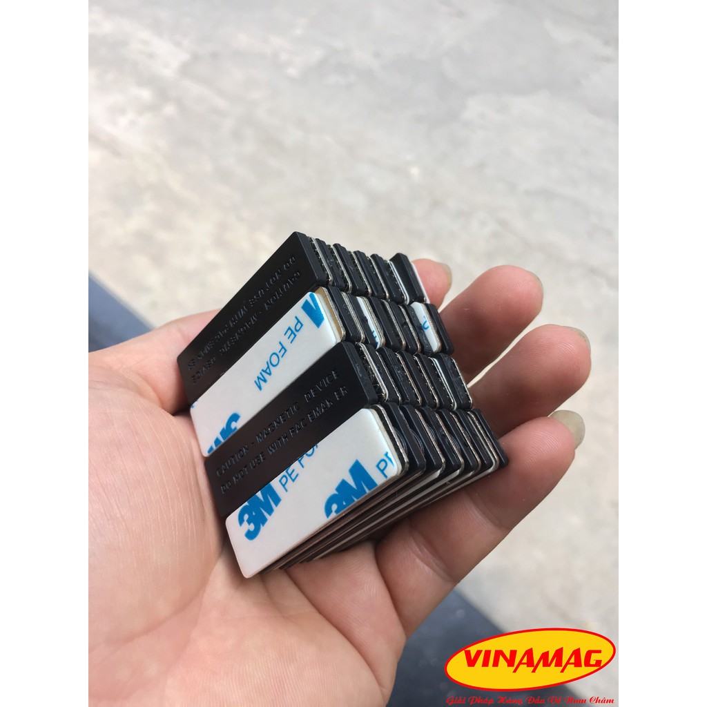 Nam Châm Cài Áo 3 Viên - Băng Keo 3M - Chất Lượng Cao