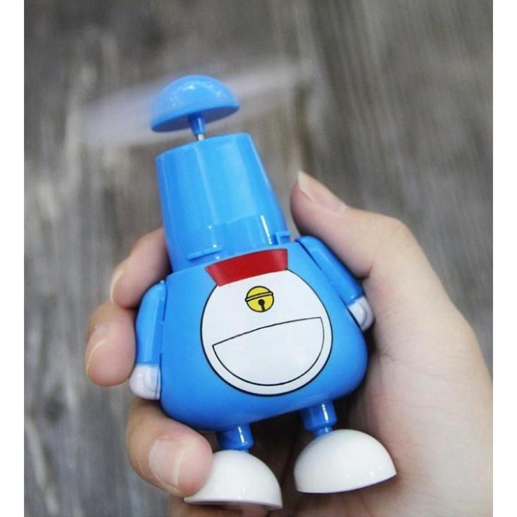 Quạt Mini Cầm Tay Sạc USB Doraemon