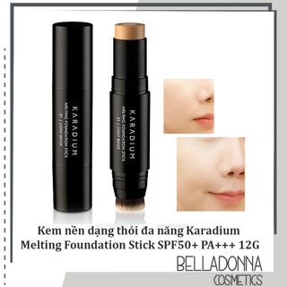 Kem Nền Dạng Thỏi Karadium Melting Foundation Stick SPF50+ PA+++ 12g