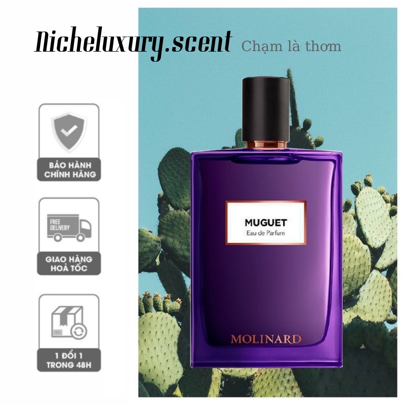 🅽🅸🅲🅷🅴 - Nước hoa Muguet By ᴍᴏʟɪɴᴀʀᴅ - 10ml