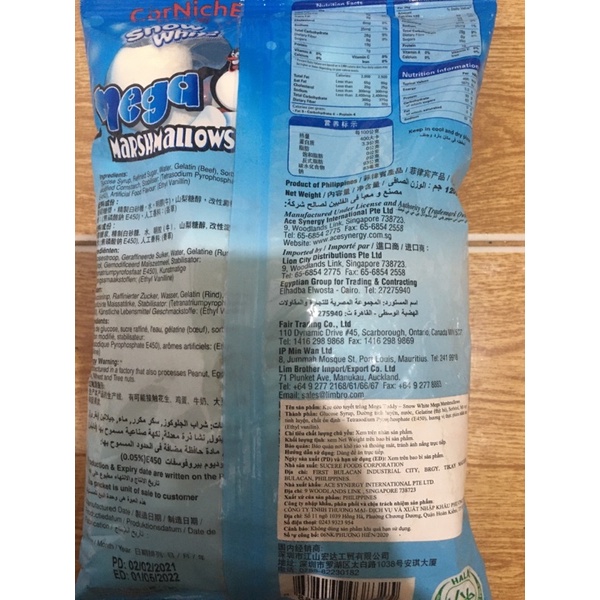 Kẹo Marshmallows 120g