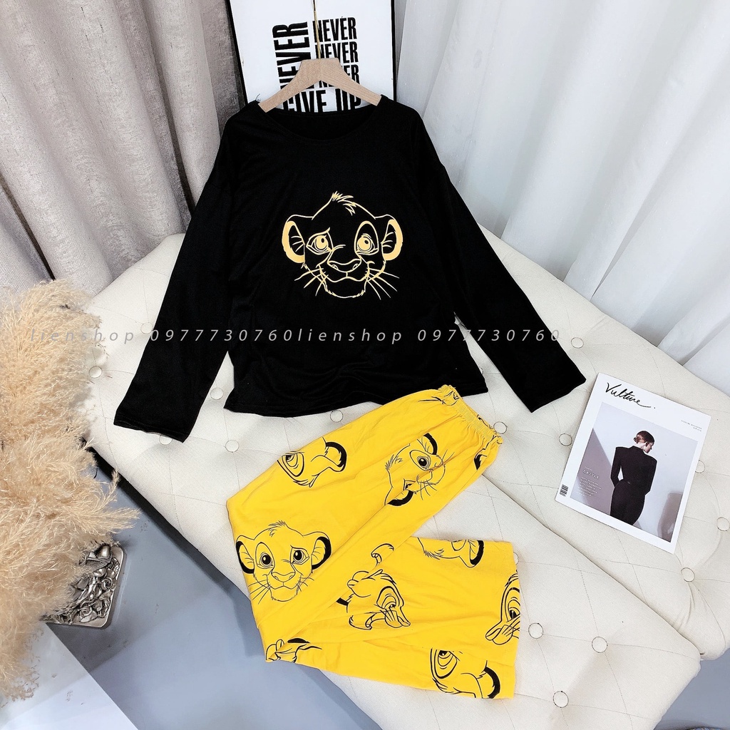 Bộ mặc nhà hình dễ thương [ảnh thật] | BigBuy360 - bigbuy360.vn