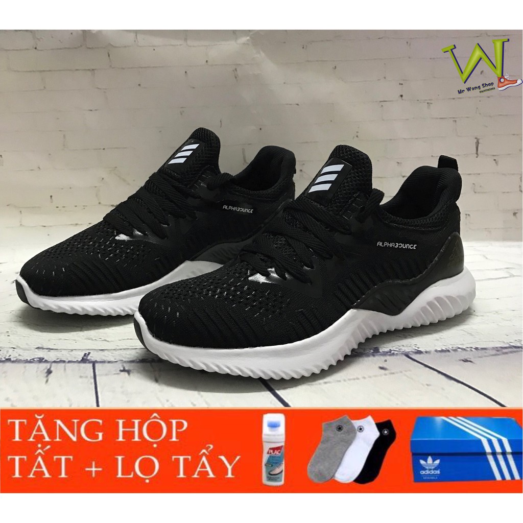 [TẶNG HỘP+LỌ TẨY GIÀY] GIÀY THỂ THAM NAM NỮ ALPHA BAO 36-43