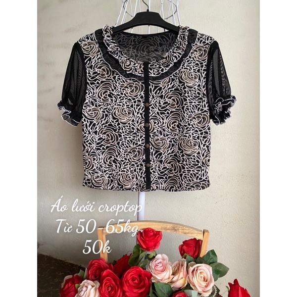 Áo vin croptop kiểu