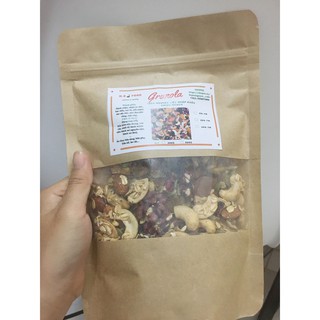 Granola nhiều hạt  - 500g (Ngũ cốc ăn kiêng nguyên hạt)