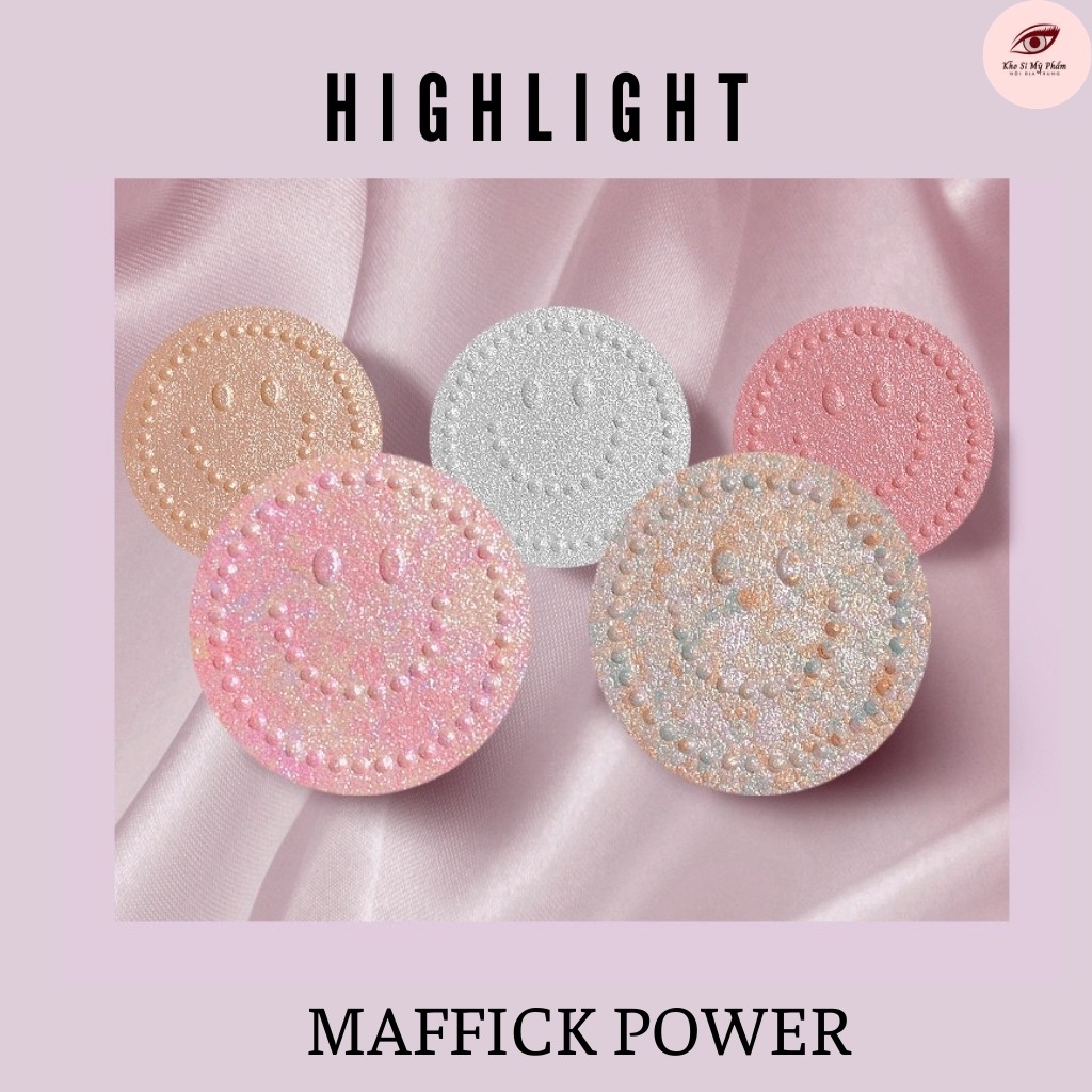 Nhũ Maffick highlight bắt sáng mặt cười - nhũ bắt sáng JINT