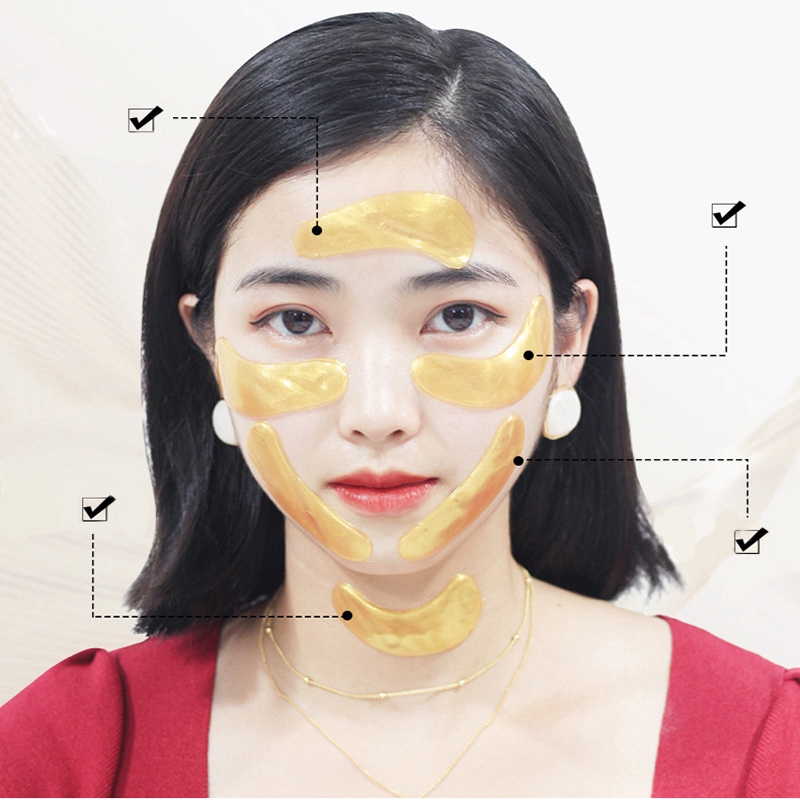 [Hàng mới về] Mặt nạ mắt vàng dưỡng ẩm ngăn ngừa lão hóa chống nếp nhăn xóa bỏ quầng thâm cho nữ