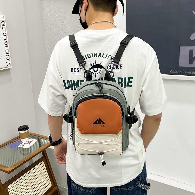 Balo Thể Thao Mini Đựng Điện Thoại Thời Trang Thường Ngày Phong Cách Mới Cho Nam Và Nữ