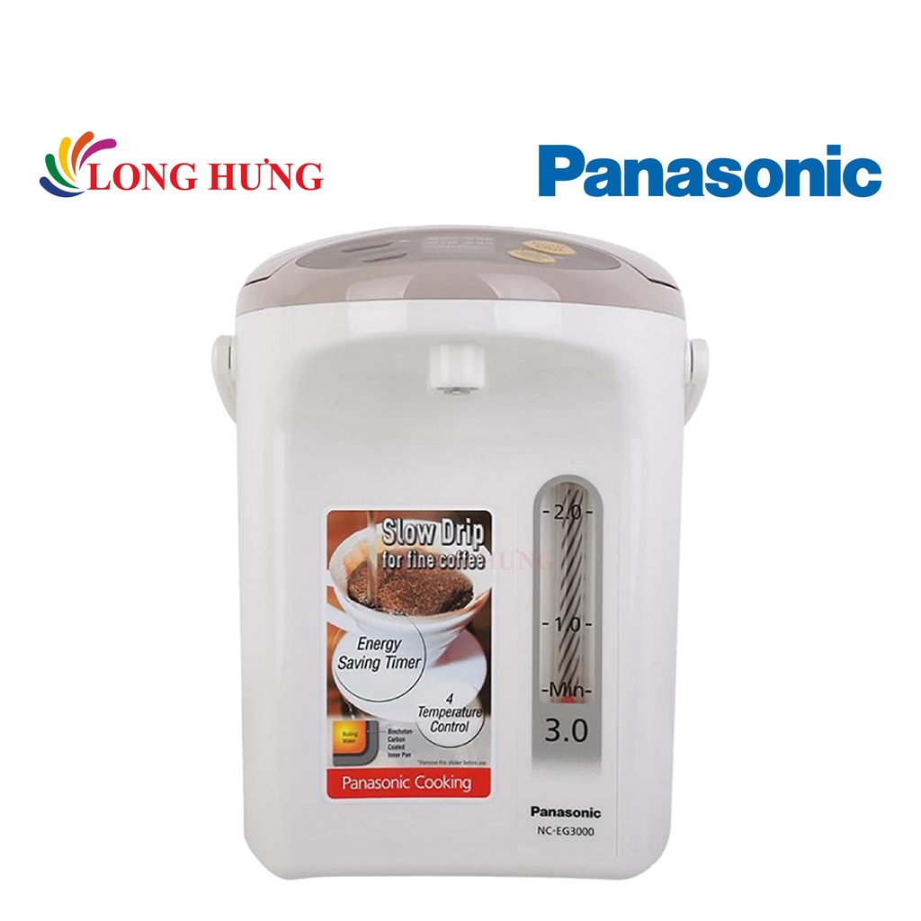 Bình thủy điện Panasonic 3.0 lít NC-EG3000CSY - Hàng chính hãng