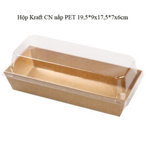 Lốc 50 Hộp Vuông, Hộp Chữ Nhật Đế Kraft
