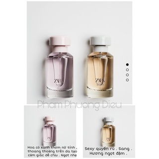 Nước hoa Zara Auth Rose Black set