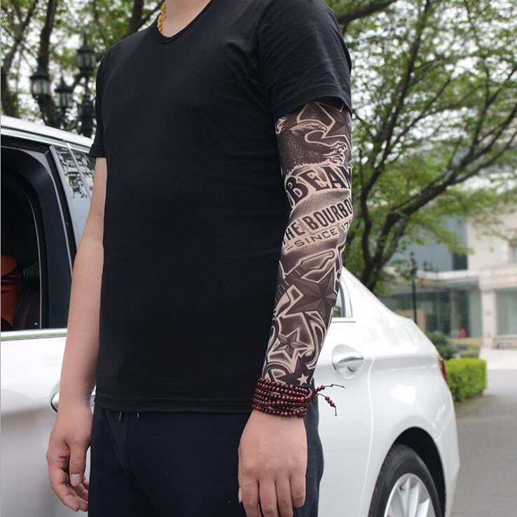 Găng Tay Chống Nắng Hình Xăm Co Giãn - Tattoo Cực Chất