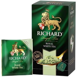 TRÀ RICHARD ROYAL TÚI LỌC - TRÀ SƯ TỬ MẪU ĐẸP  HỘP DÀI 25 GÓI