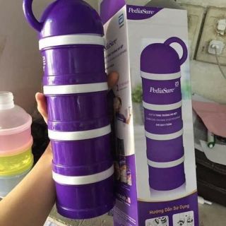 HỘP CHIA SỮA 4 TẦNG - Đồ khuyến mãi của sữa Pediasure