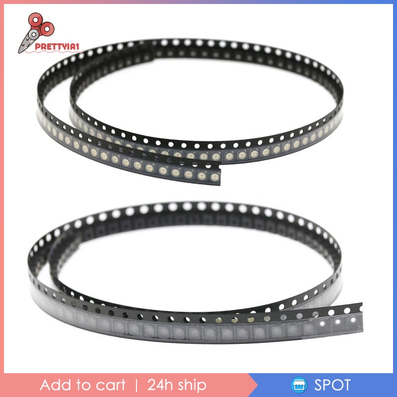 Bộ 100 đèn LED 3528 1210 SMD ánh sáng trắng | BigBuy360 - bigbuy360.vn