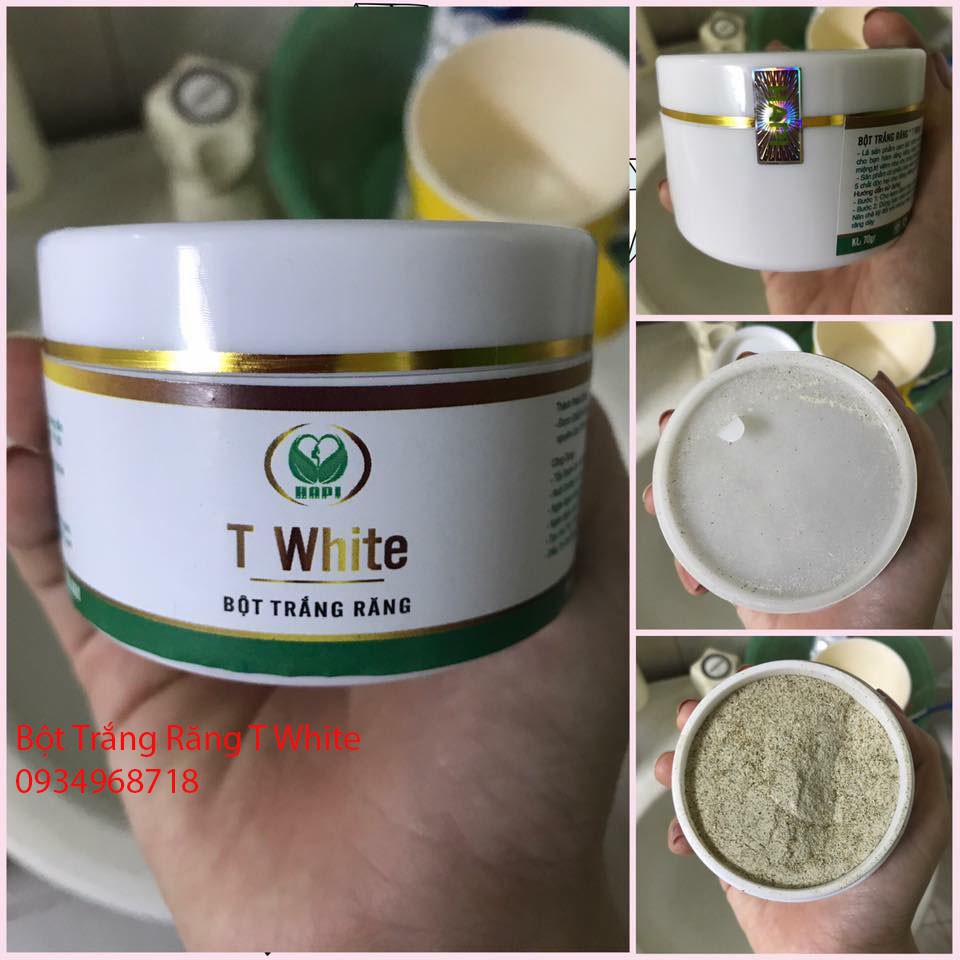 Bột trắng răng T White