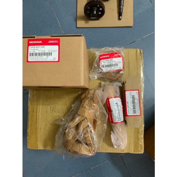 Bộ nhông láp Ab 125 zin hãng Honda