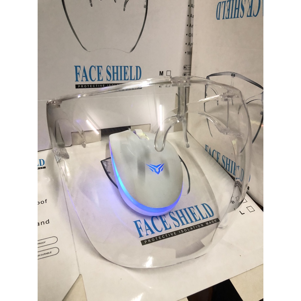 Mắt kính phòng dịch FACE SHIELD chống giọt bắn che hết khuôn mặt , bảo hộ chống bụi gió đi đường THỜI TRANG