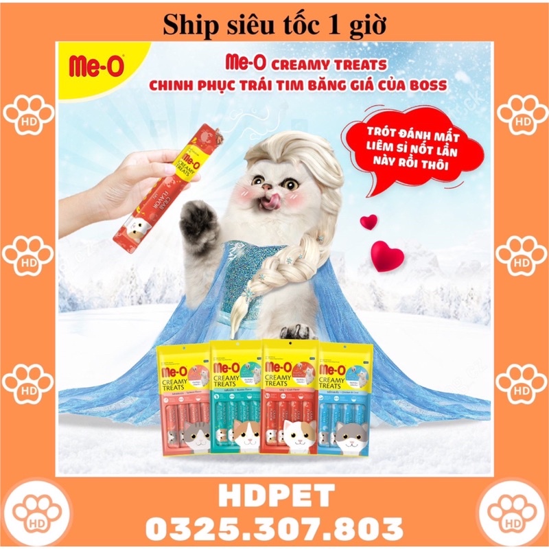 (CHÍNH HÃNG) Súp thưởng cho mèo Me-o thanh 15g đủ vị nhập Thái Chính hãng