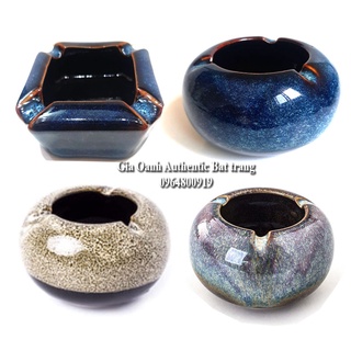 Gạt tàn OANH GIA AUTHENTIC BAT TRANG - Men hỏa biến cao cấp