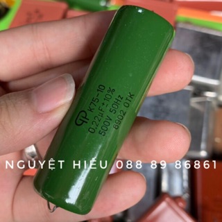 Tụ điện hình trụ nga 0.22uf 500v