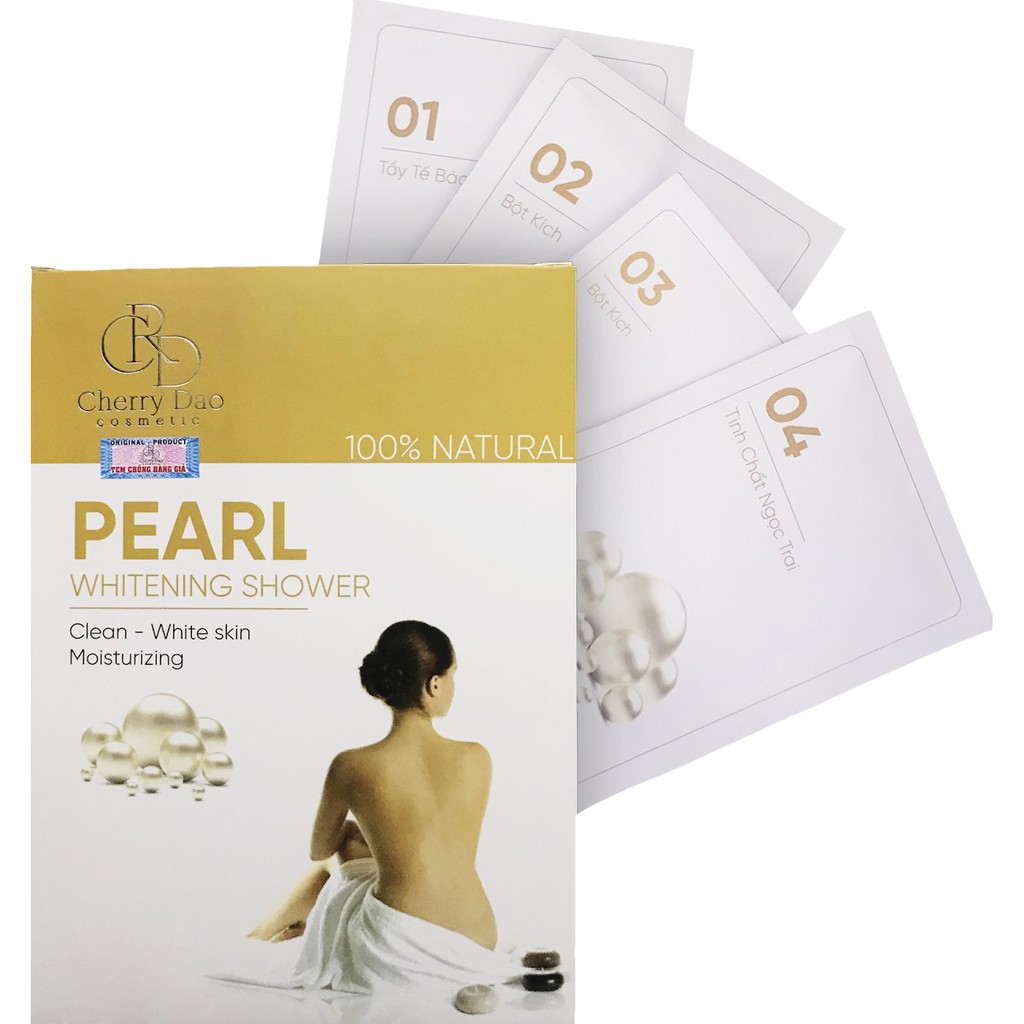Tắm Trắng Ngọc Trai CRD - Trắng Bật Tone Sau 1 lần Sử Dụng