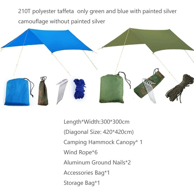 Tấm Bạt Che Nắng Chống Thấm Nước Siêu Nhẹ 420x420cm | BigBuy360 - bigbuy360.vn