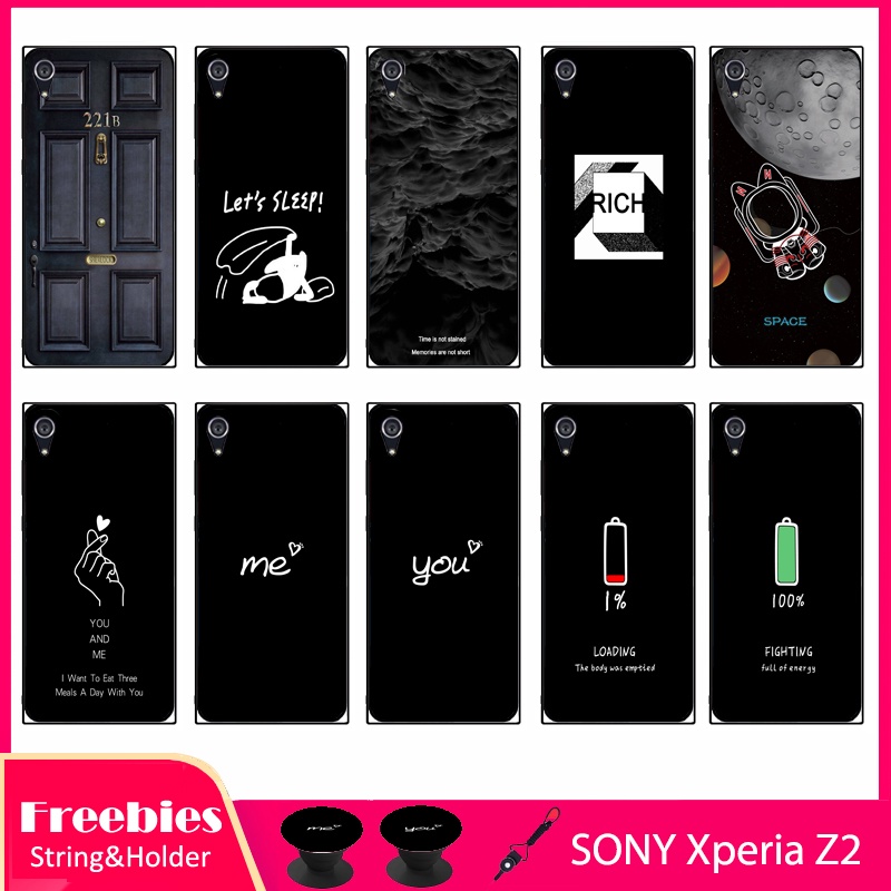 HTC Ốp silicon Mềm Nhiều Họa Tiết Khác Nhau Mẫu Mới Cho 5.2 inch SONY Xperia Z2/D6503/L50W