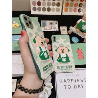 Ốp lưng iphone - Ốp iphone gấu stabuck 3d nổi cực cool