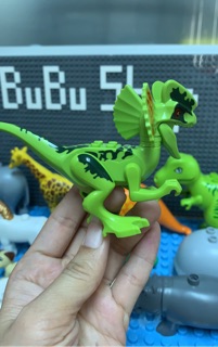 Mô hình khủng long lắp ráp nhiều dài 12cm