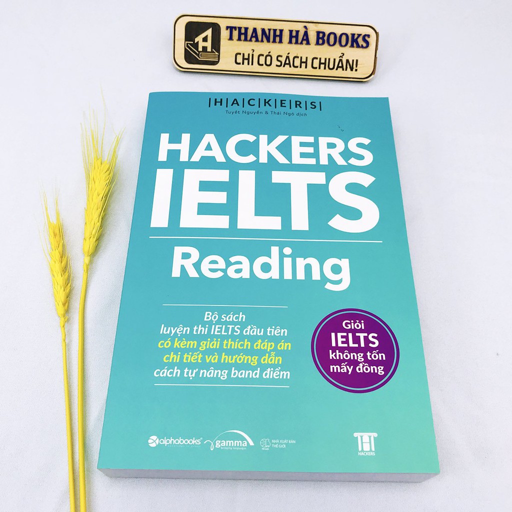 Sách - Hackers IELTS: Reading - Thanh Hà Books