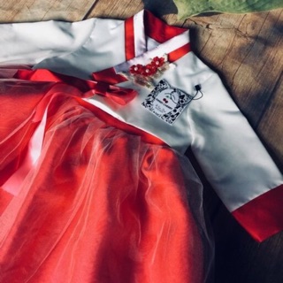 Hanbok cho bé ảnh thật kèm bờm . bộ thứ 2