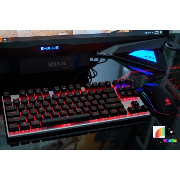 Bàn phím cơ E-Dra EK0387 I Tặng KeyPuller + Đèn Led USB I BH 24 T Toàn Quốc I Gaming Tenkeyless Edra EK3087