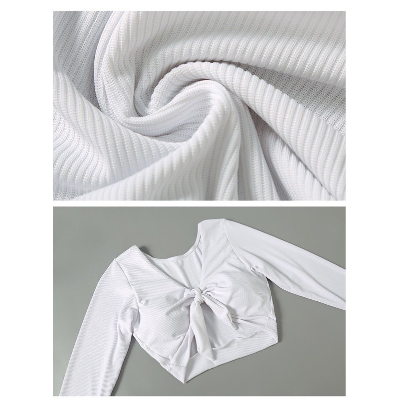 Bikini Thun len trắng tay dài - chất lượng cao - giá cả đi đôi với chất lượng