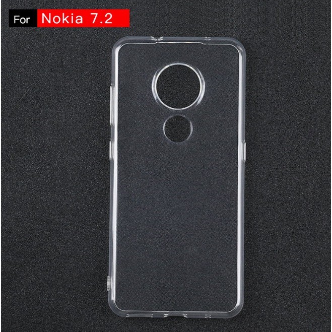 Ốp lưng dẻo trong suốt cao cấp A+ bảo vệ camera cho điện thoại Nokia 2.2//7.2/5.3/8.3/3.4/5.4