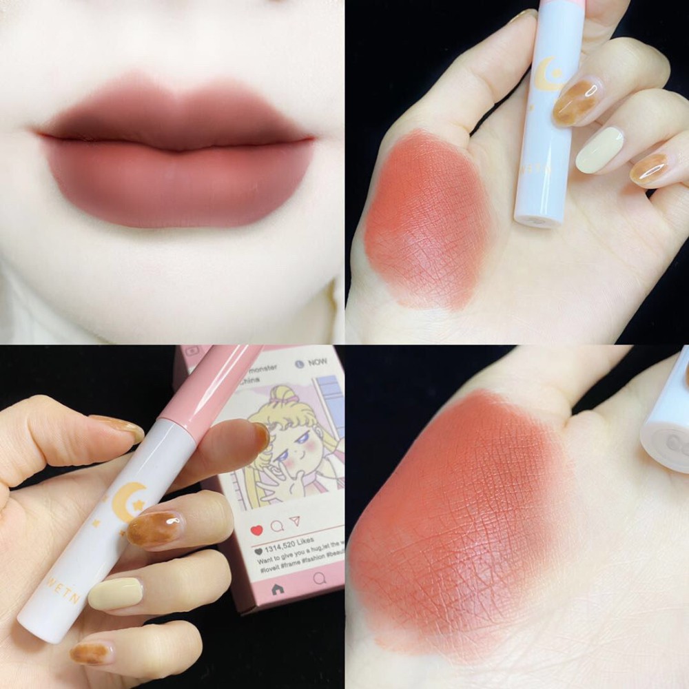 [Hàng mới về] Set 8 son môi nhung lì lâu trôi mịn màng thiết kế hình điếu thuốc sáng tạo | BigBuy360 - bigbuy360.vn
