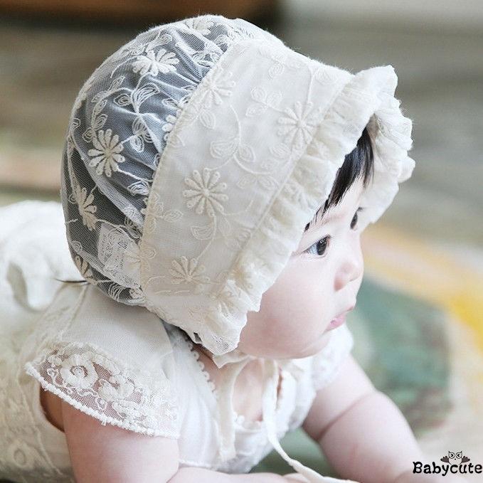 Mũ Công Chúa Ren Xinh Cho Bé Gái