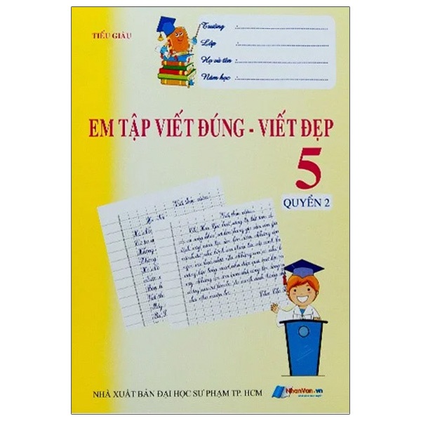 Sách Em Tập Viết Đúng - Viết Đẹp Lớp 5 - Quyển 2