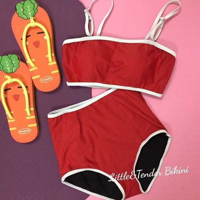 Bikini ống xanh coban, dây áo tháo rời được | BigBuy360 - bigbuy360.vn