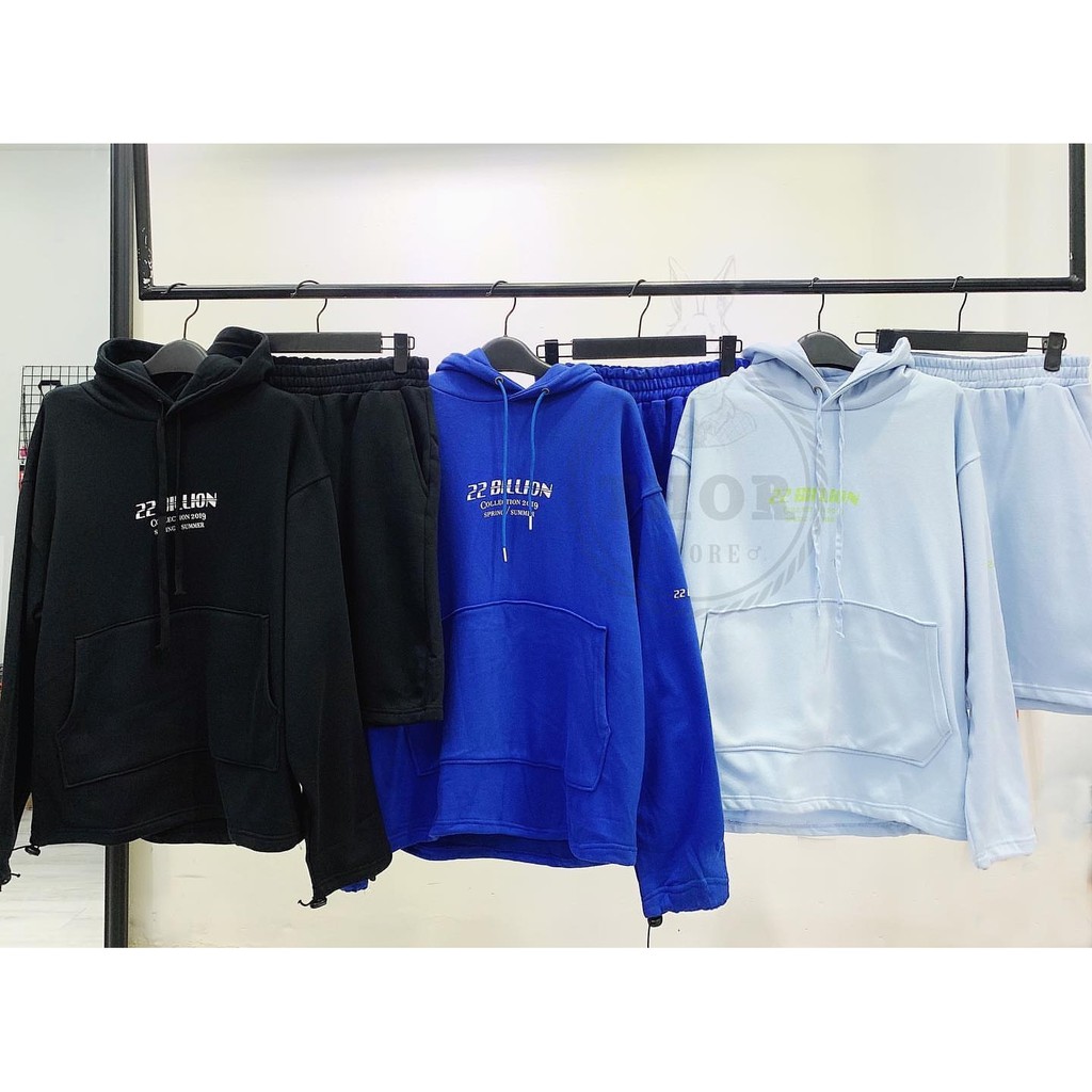 Combo Set Hoodie - Short 22BILLION Unisex