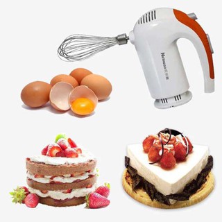 Máy đánh trứng mini NETMEGO 300W công suất cao, 5 tốc độ linh hoạt