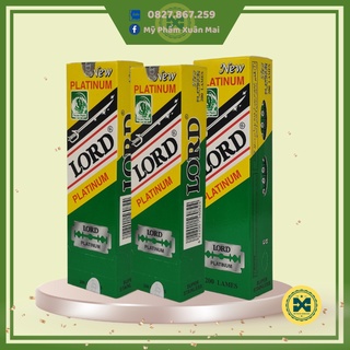 Combo 3 Cây dao cạo râu Lord 600 chiếc