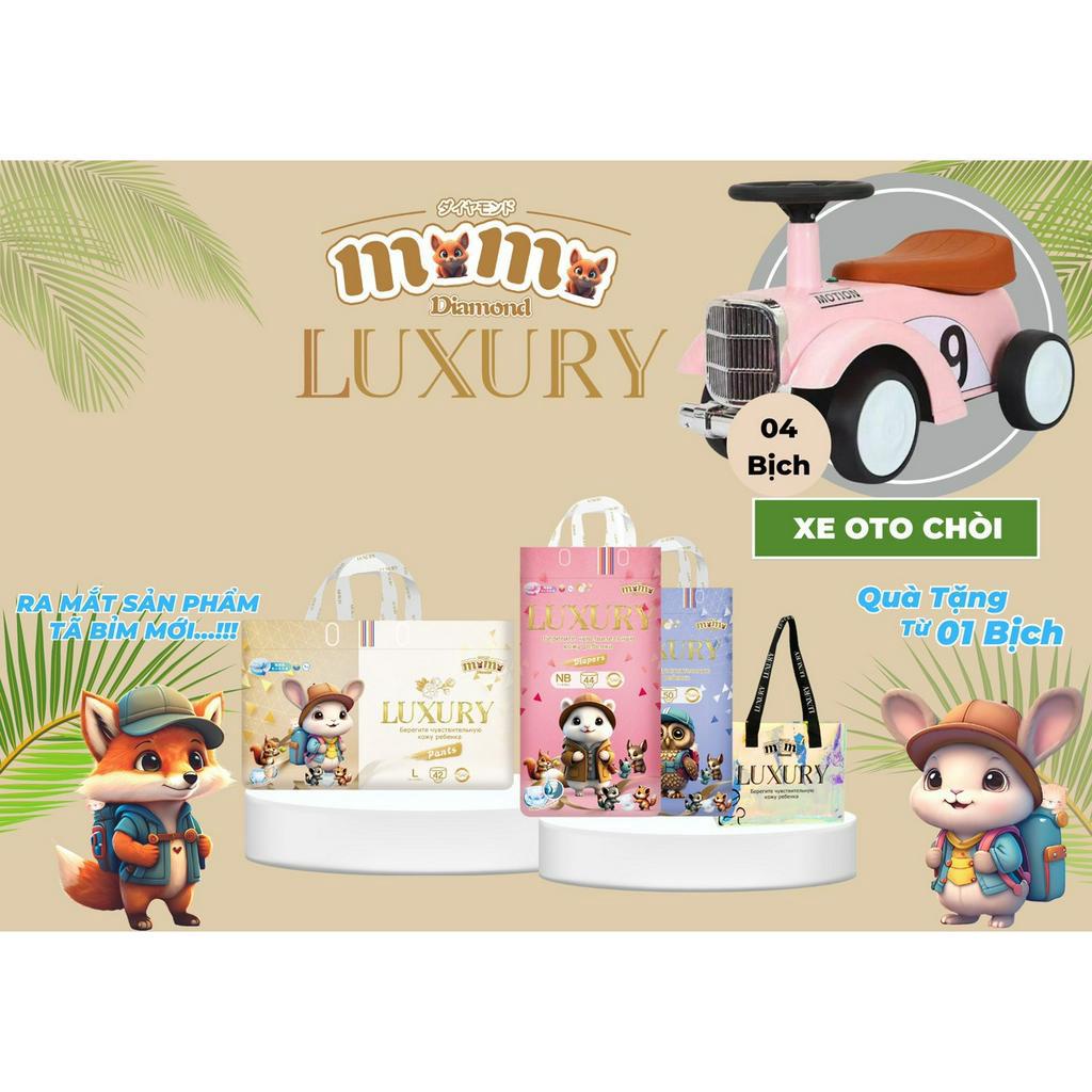 COMBO 2 BỊCH BỈM MOMO LUXURY SIÊU THẤM S64/M62/L54/XXL48/XXL46